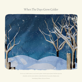 Yuletide (When the Days Grow Colder) By CCV Music