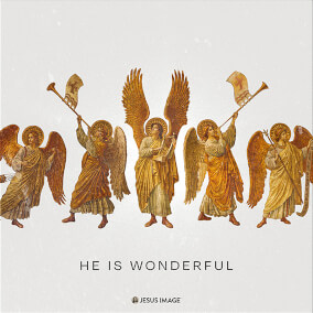 He Is Wonderful By Jesus Image