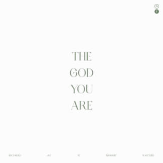 The God You Are