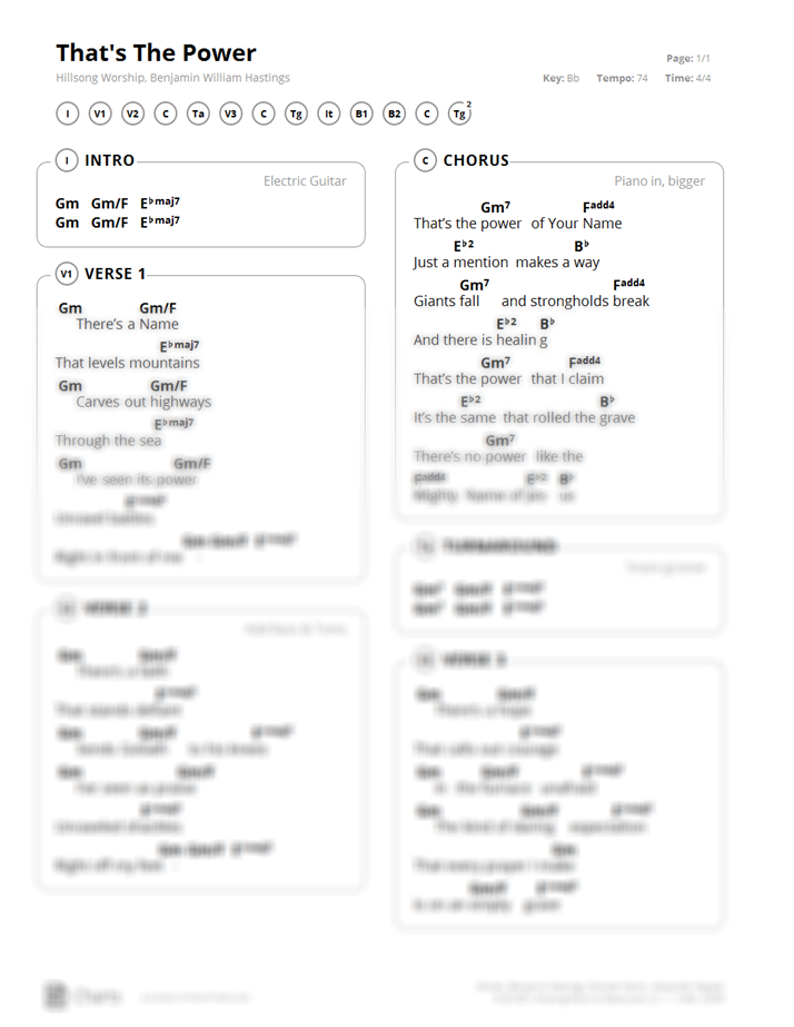 That S The Power By Hillsong Worship Benjamin Hastings