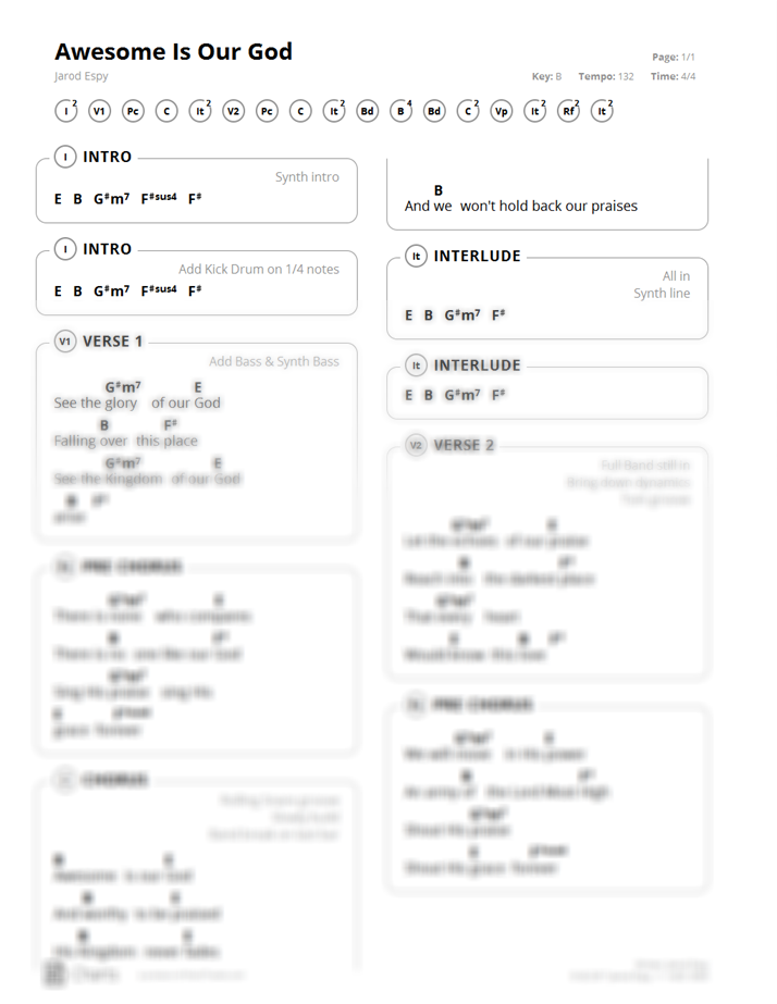 our god is an awesome god chords pdf our god is an awesome god chords pdf