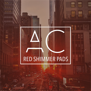 Red Shimmer Pads