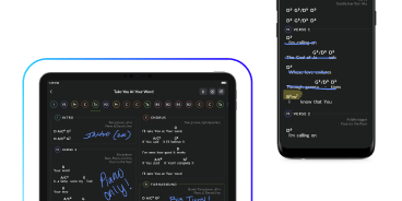 Perangkat iOS yang Menjalankan ChartBuilder