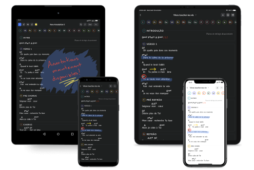 Appareils iOS exécutant ChartBuilder