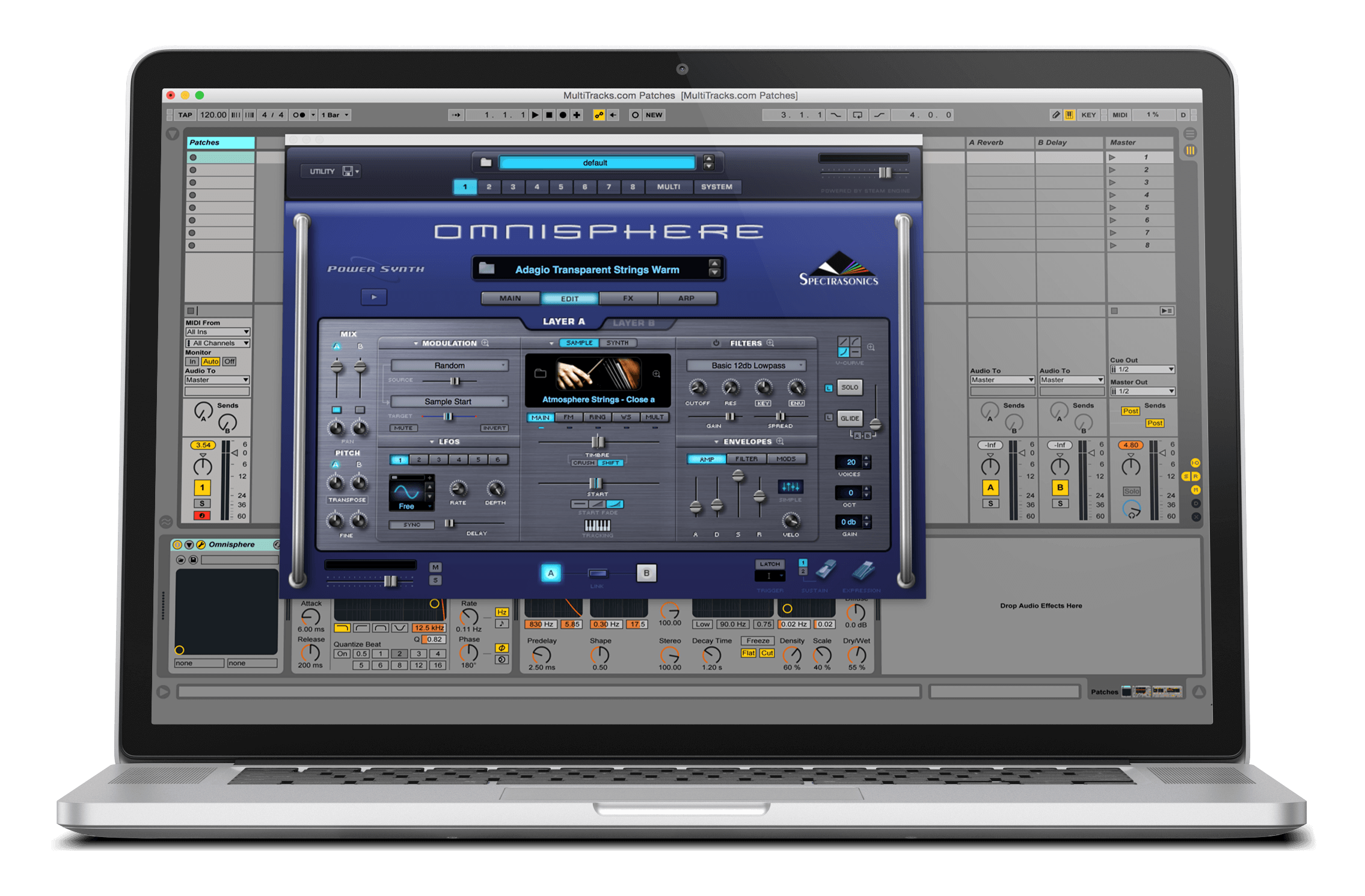 Patches Keyboard Sounds From Original Artist Recording