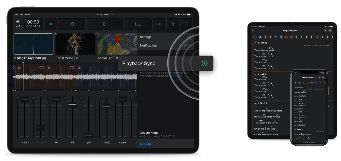 Player MultiTrack para Performance Ao Vivo MultiTracks Brasil