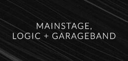 MainStage, Logic, GarageBand