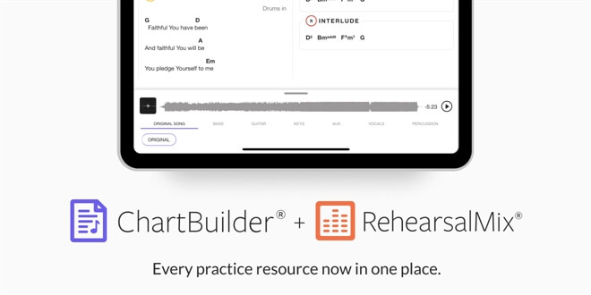 ChartBuilder + RehearsalMix